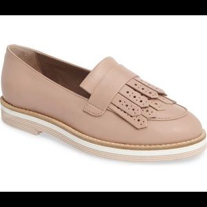 AGL Brogue loafer. Size 10 beige